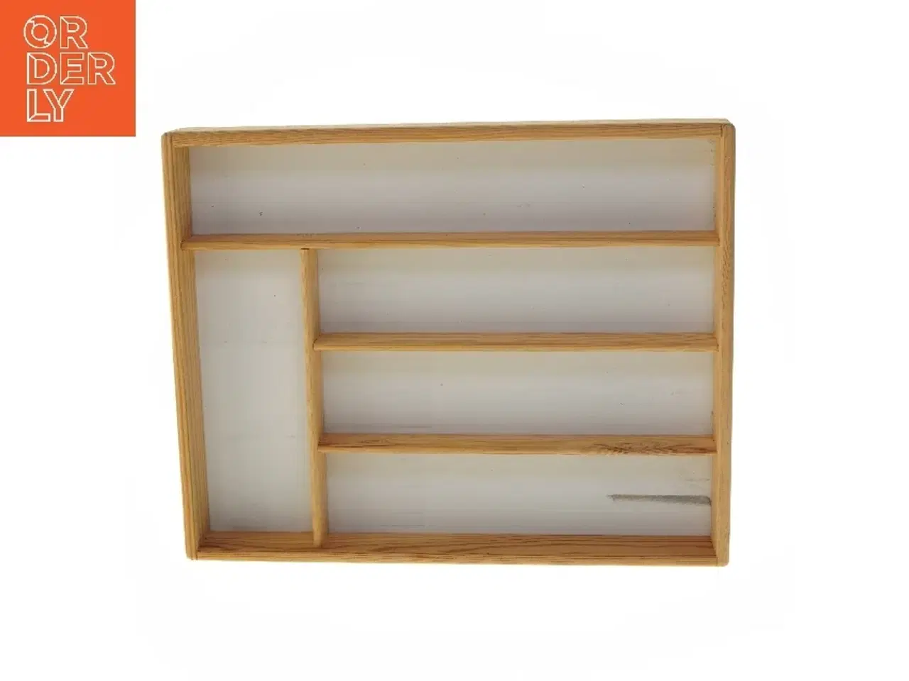 Billede 1 - Træramme til opbevaring (str. 29x37x4,5 cm)