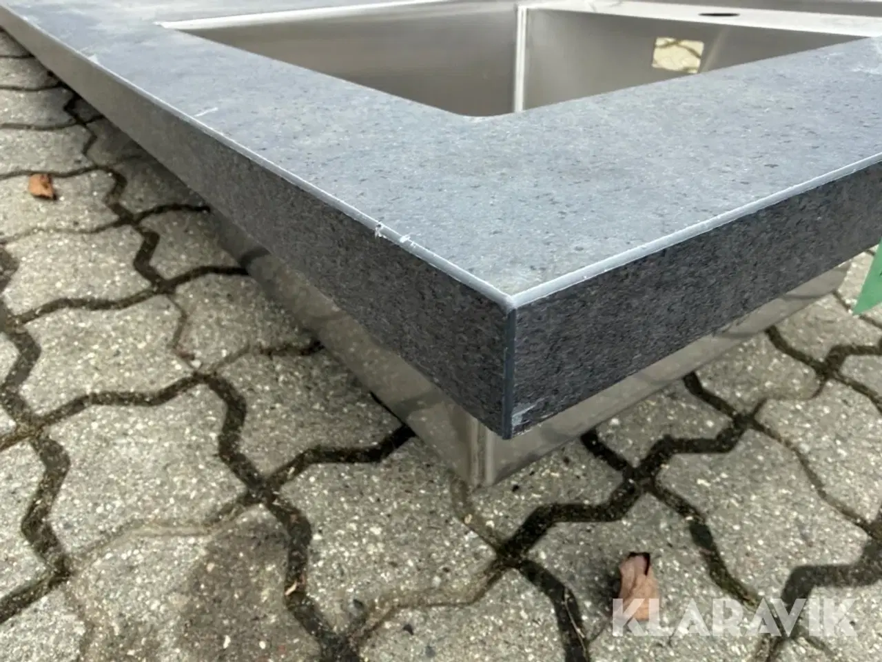 Billede 4 - Bordplade med nedsænket håndvask