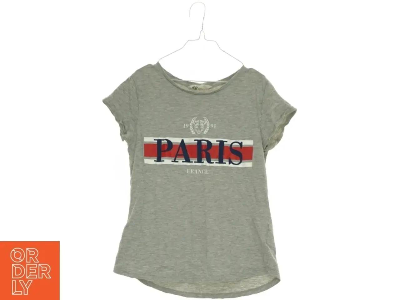 Billede 1 - T-Shirt Paris fra H&M (str. 158 cm)