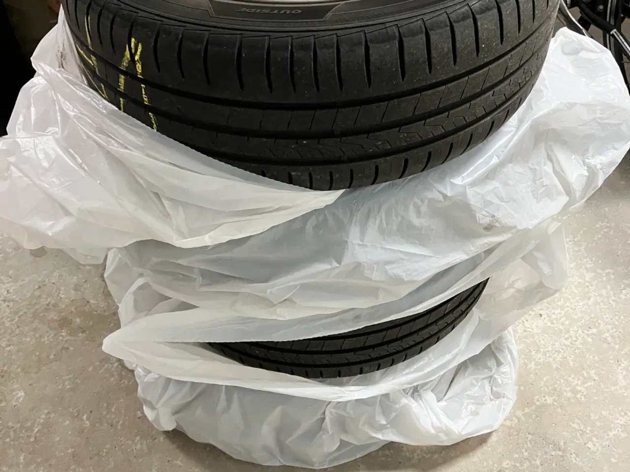 Billede 7 - VW alufælge med sommer dæk