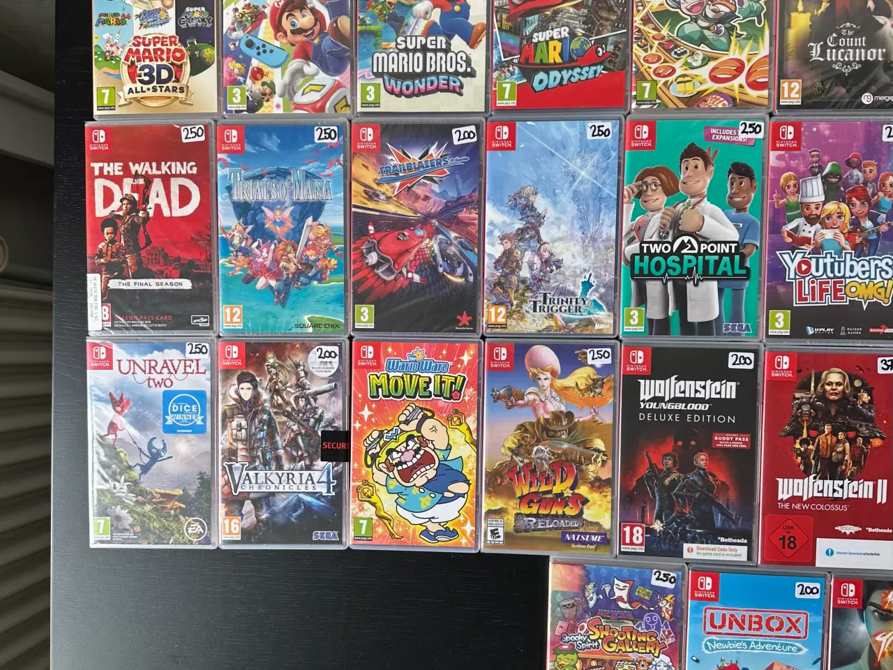 Billede 9 - 130 stk Nintendo Switch Spil Sælg