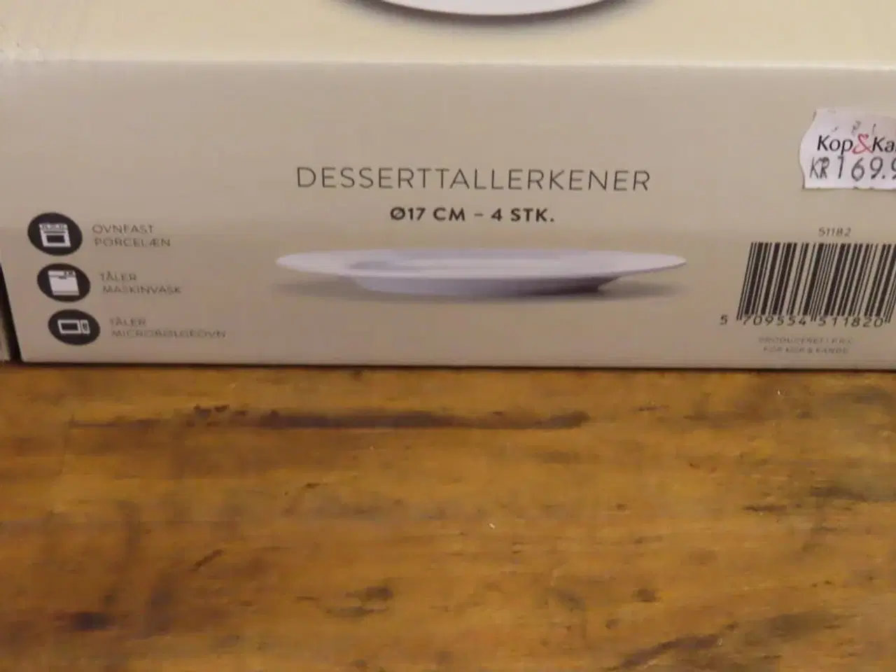 Billede 4 - 12 stk. Desaerttallerkner