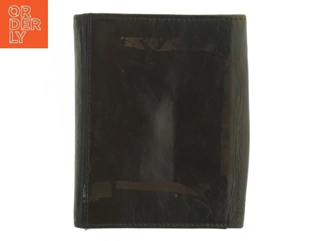 Billede 4 - Sort læderpung fra Belsac (str. 12,5 x 10 cm)