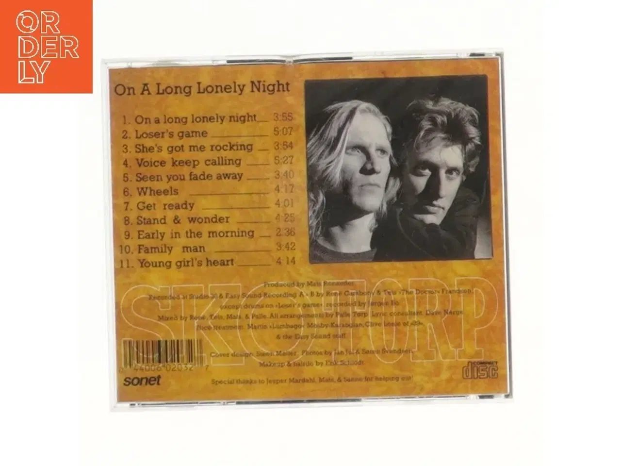 Billede 3 - CD: On A Long Lonely Night - Sko/Torp