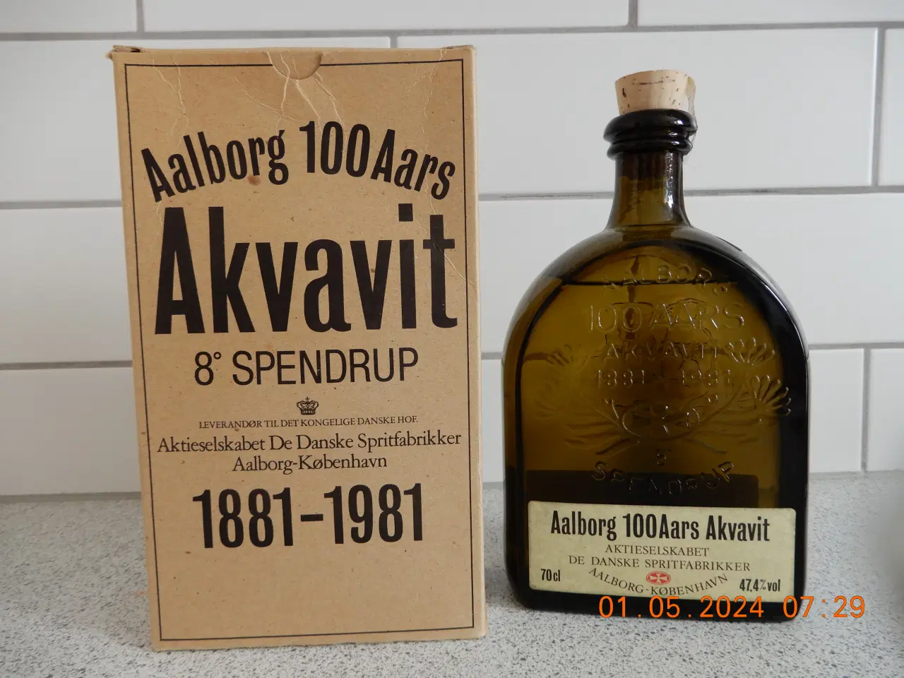 Billede 2 - Åalborg 100 Åars Akvavit