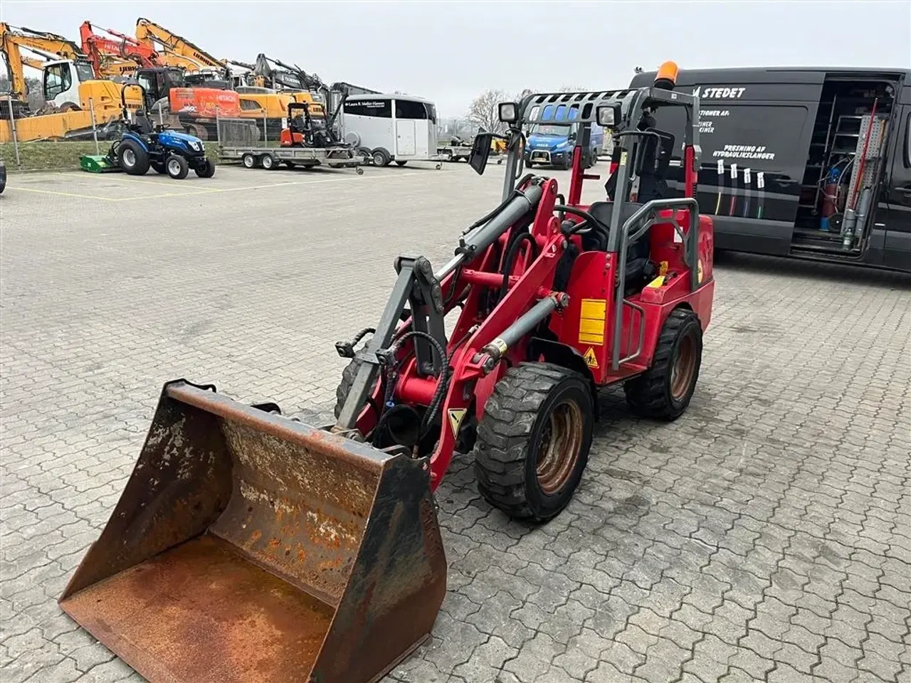 Billede 6 - Weidemann 1240 CX35 med skovl og gafler