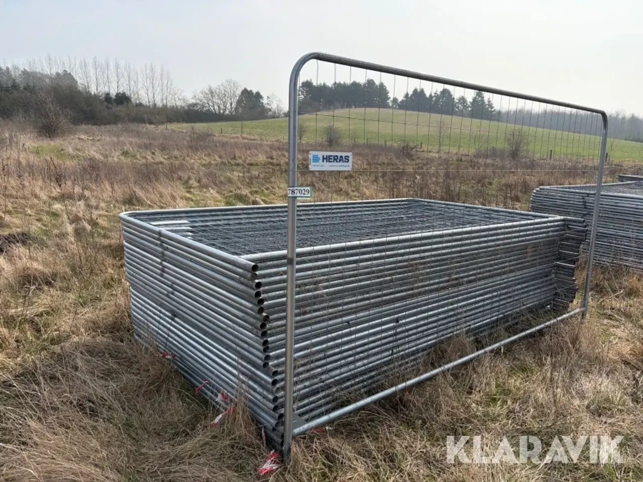 Billede 1 - Byggepladshegn 50 styk Herdis