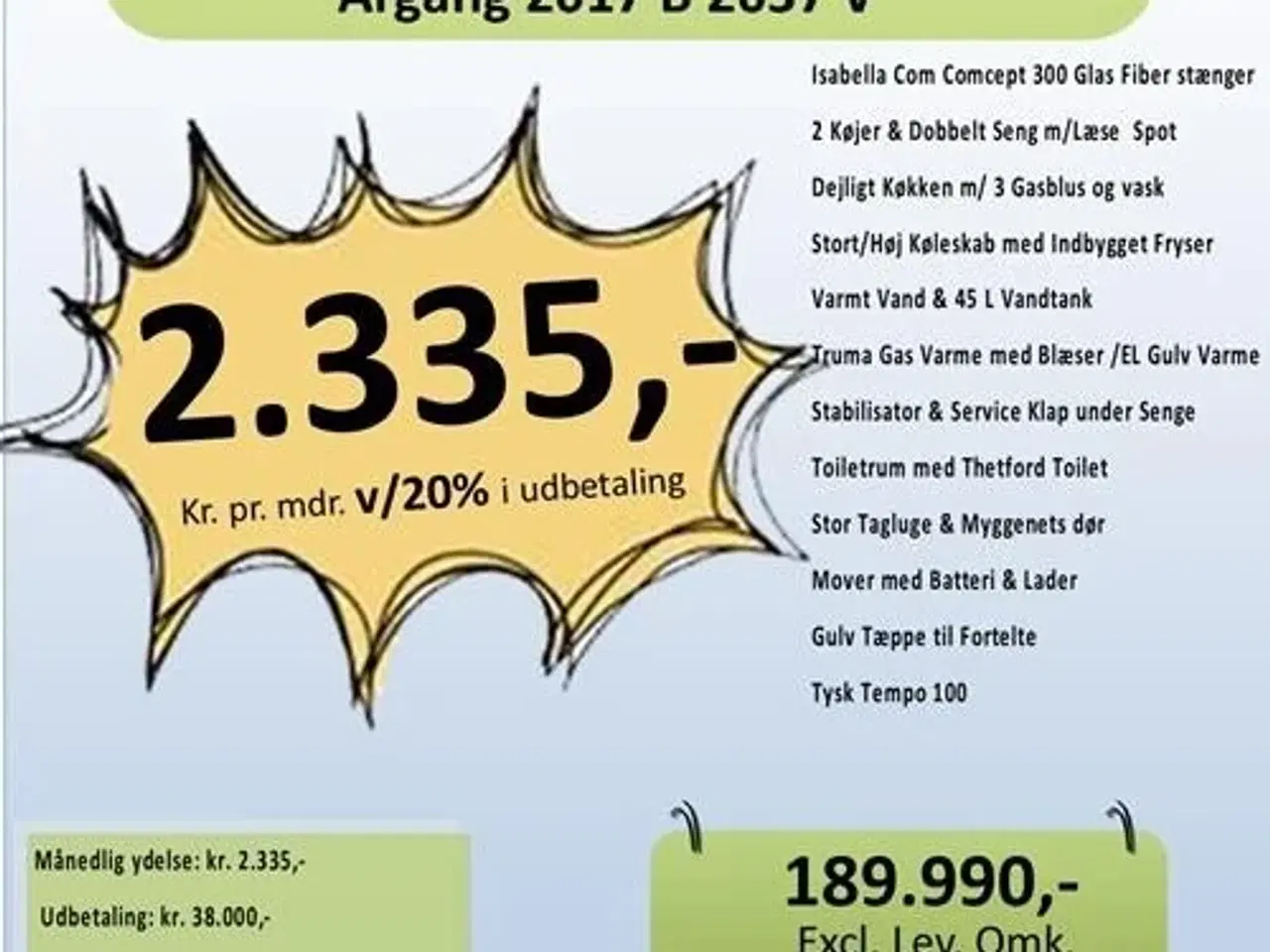 Billede 2 - Hobby DE LUXE 560 KMFe