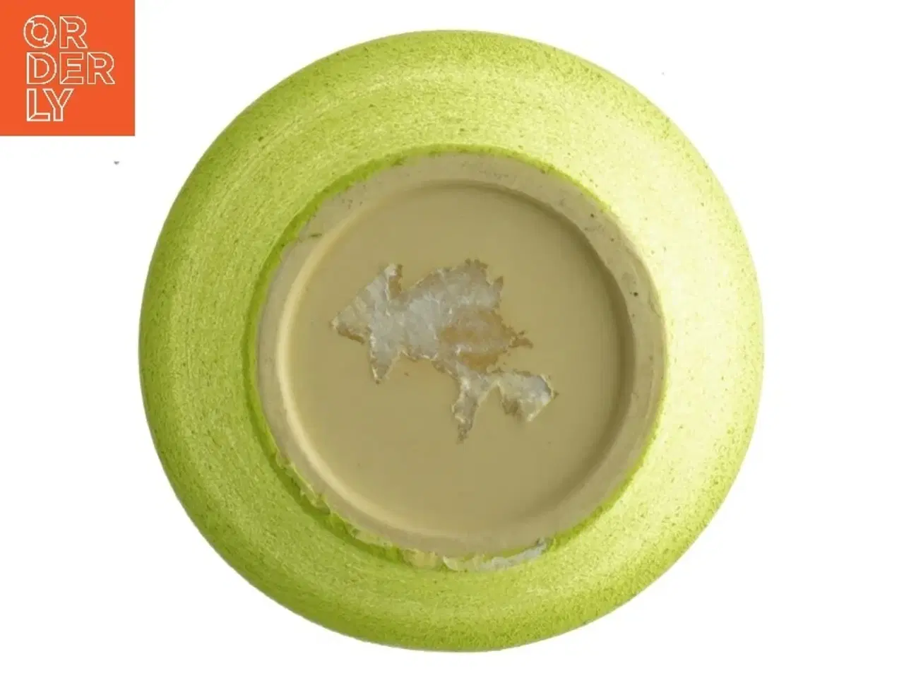 Billede 2 - Grøn Keramik Urtepotteskjuler (str. 10 x 11 cm)