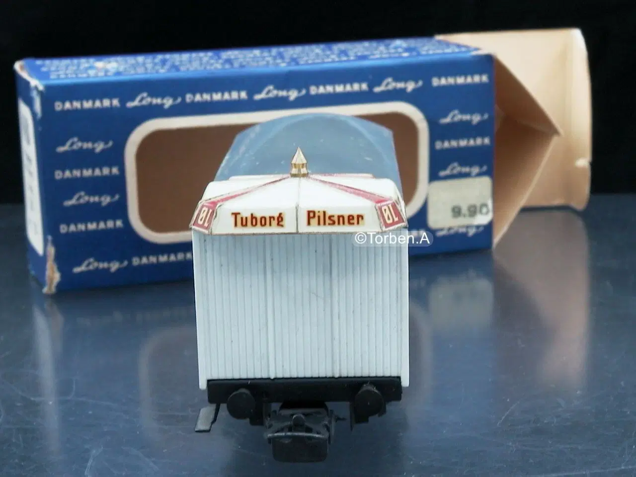 Billede 9 - Long: Tuborg ølvogn m/paraply OV