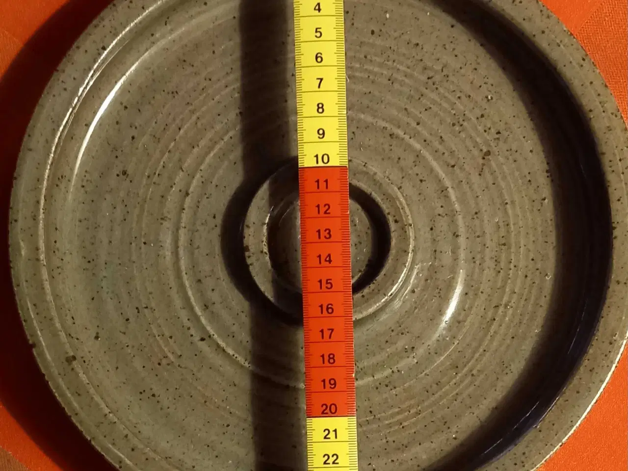 Billede 2 - Stentøj lysestage fad