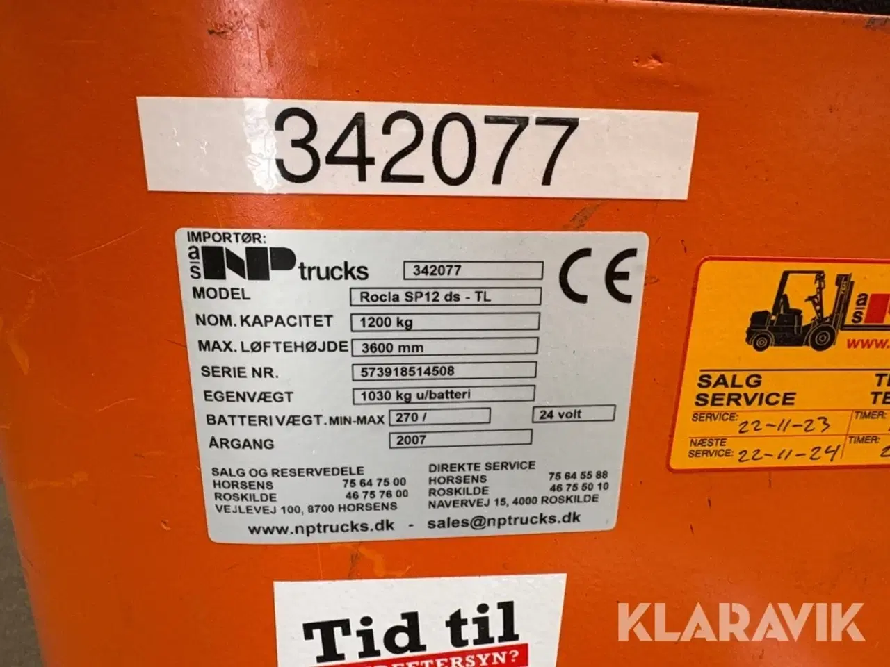 Billede 5 - Elstabler Rocla SP12 ds -TL Incl. lader