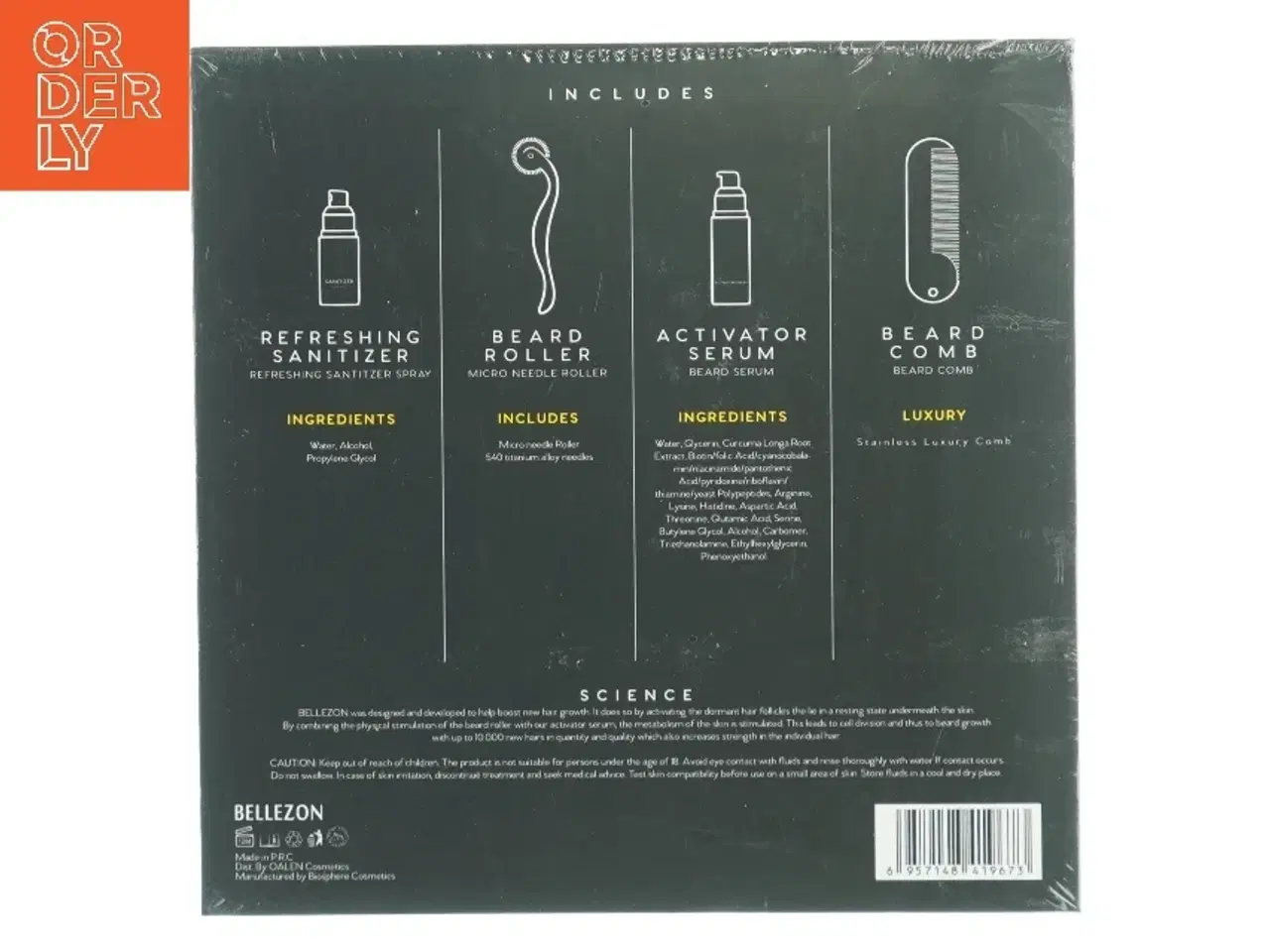 Billede 2 - Beard Grwth kit fra Bellezon (str. 22 x 22 x 5cm)