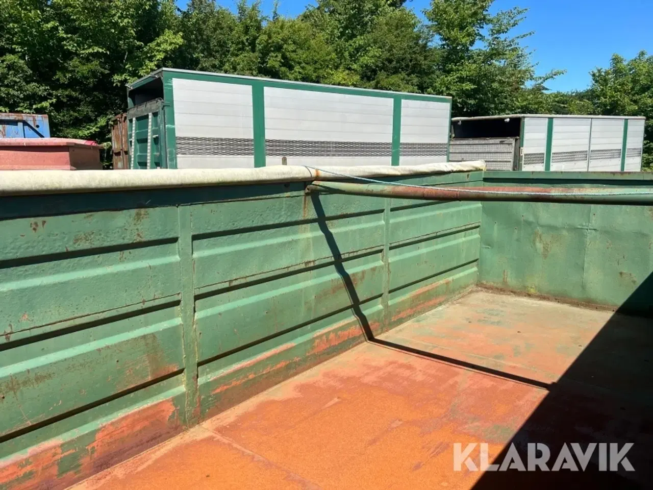 Billede 11 - Korn container med rullepressenning