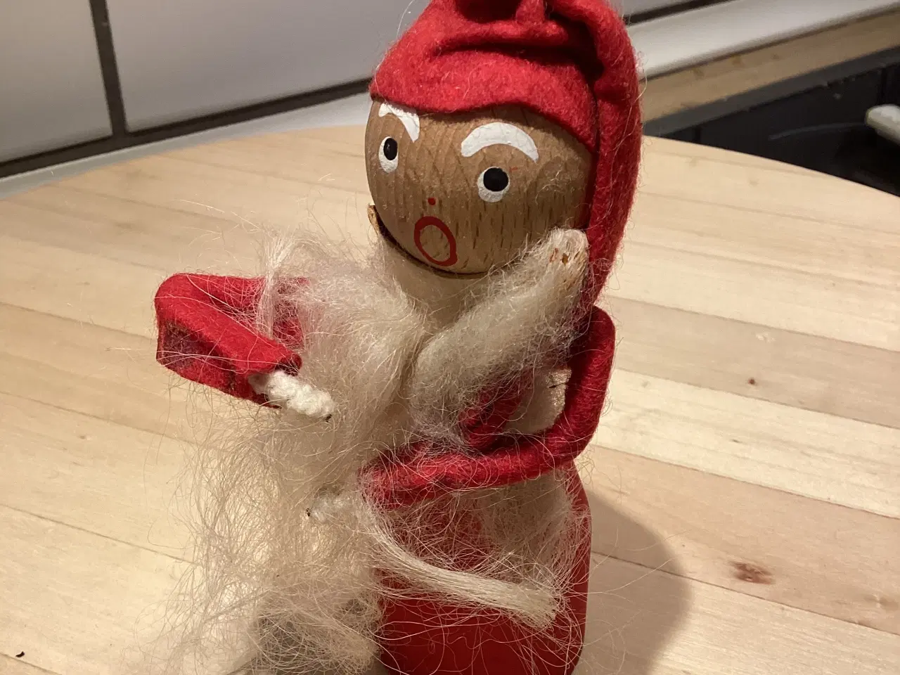 Billede 9 - 4 håndlavet nisser- nisse orkester, dansk