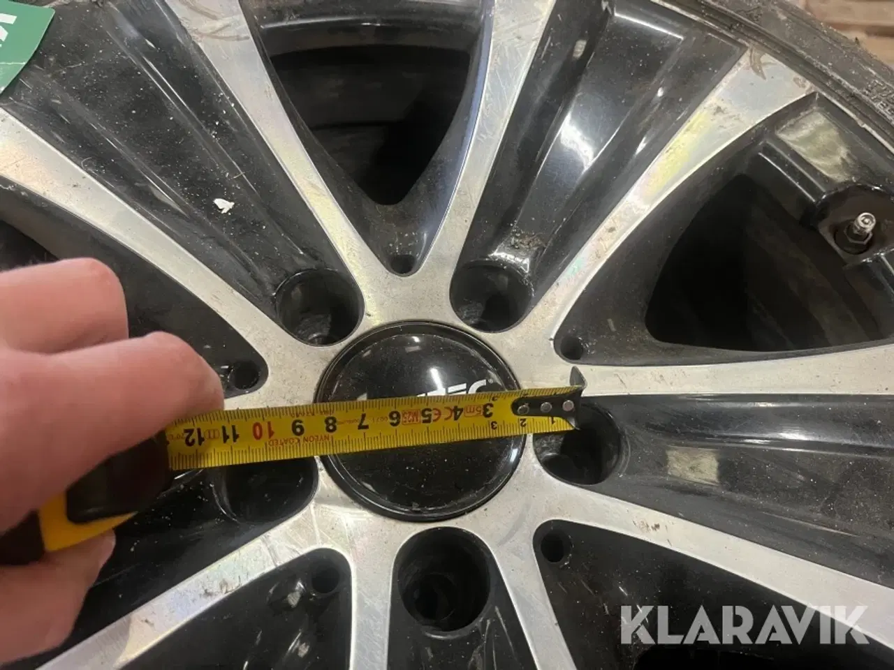 Billede 7 - Alufælge med vinterdæk Alutec 18”  5hul