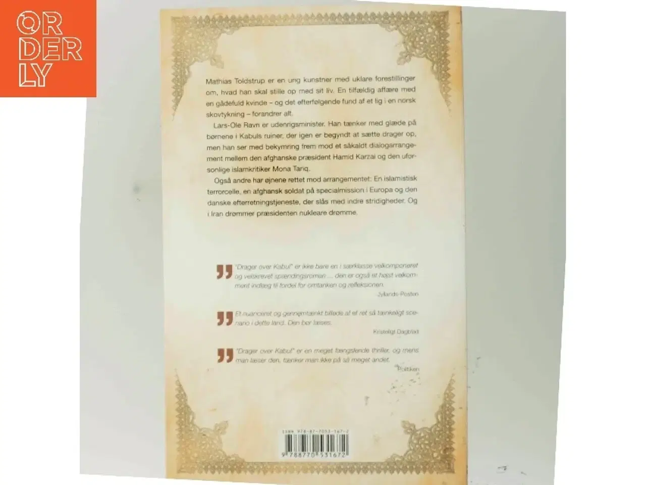 Billede 3 - Drager over Kabul af Morten Hesseldahl (Bog)