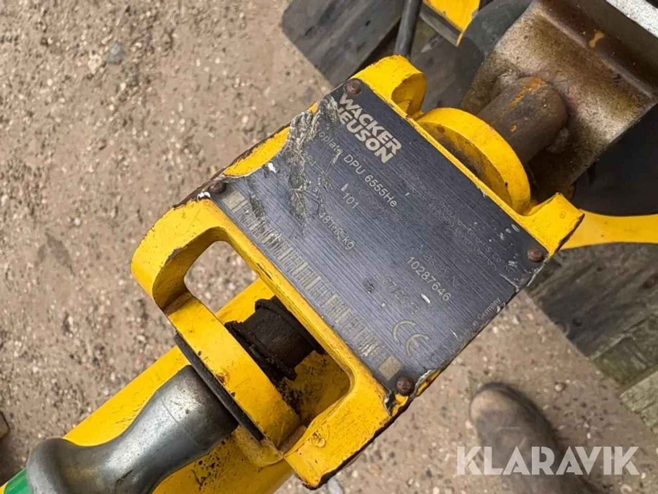 Billede 10 - Pladevibrator Wacker Neuson DPU 6555