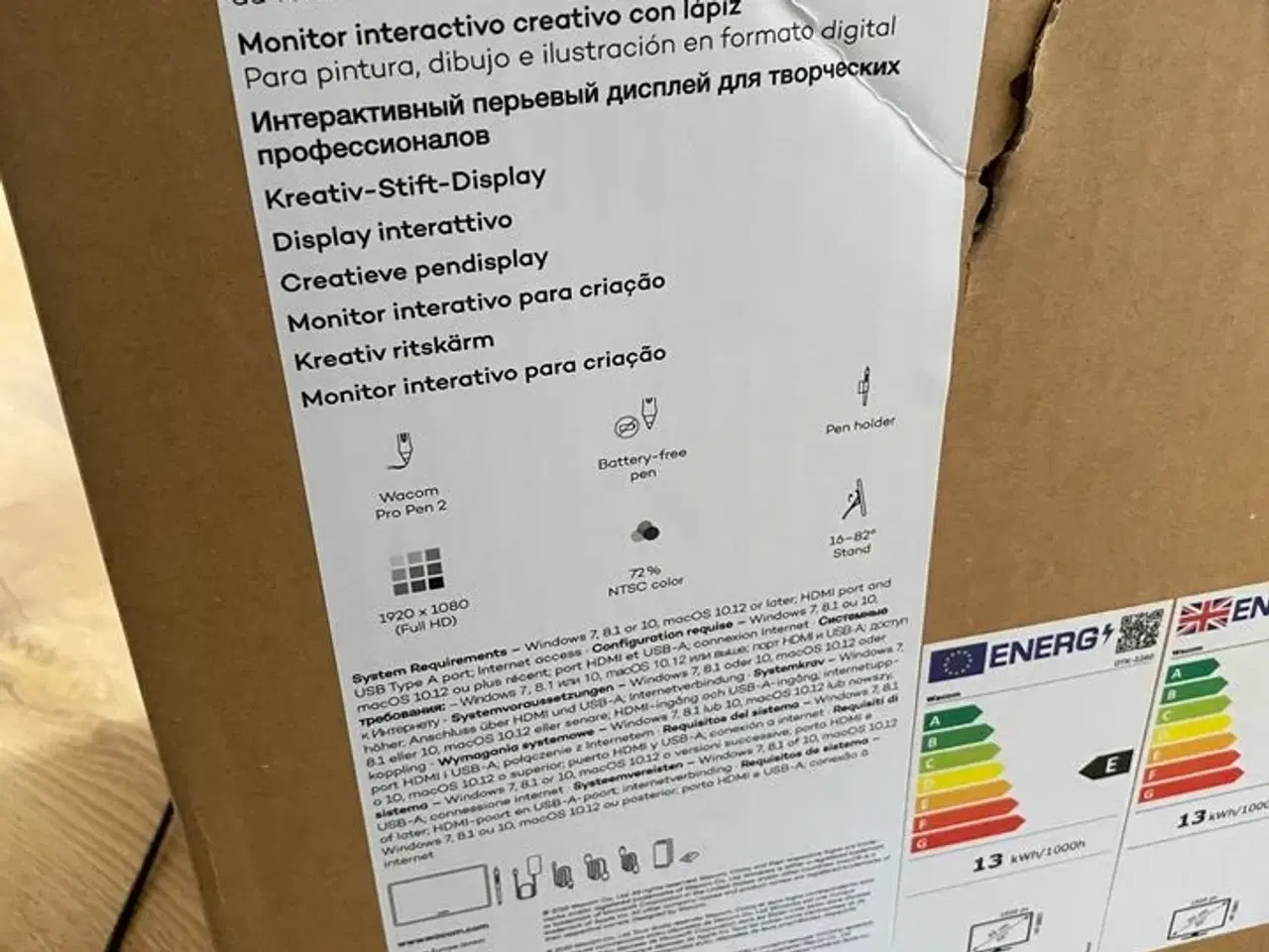 Billede 6 - Tegneskærm WACOM Cintiq Pro24 samt assoteret computertilbehør