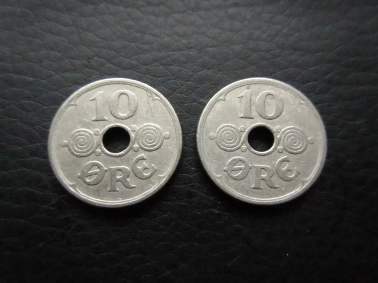 Billede 2 - 10 øre 1931 begge udgaver med stort og lille "N"
