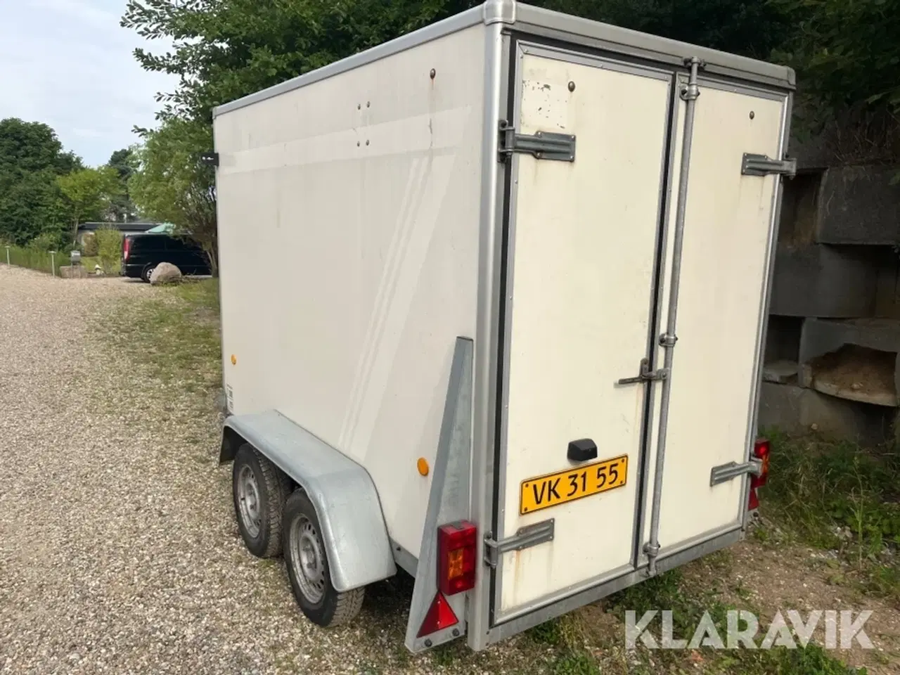 Billede 3 - Trailer med vinduespudser udstyr Brenderup K1304 T