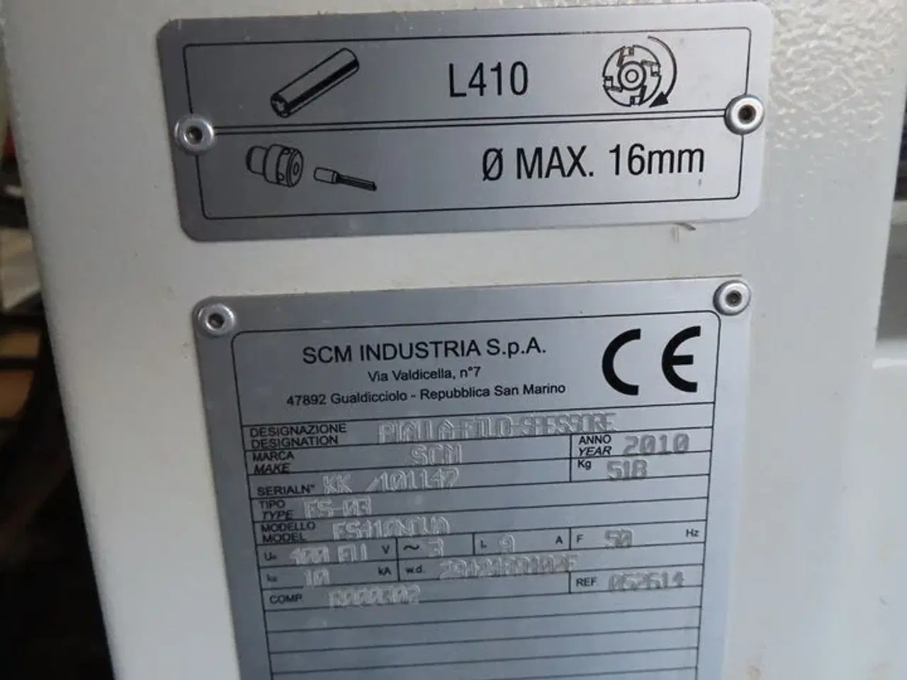 Billede 6 - Kombineret afretter-tykkelseshøvl, SCM Nova FS 410