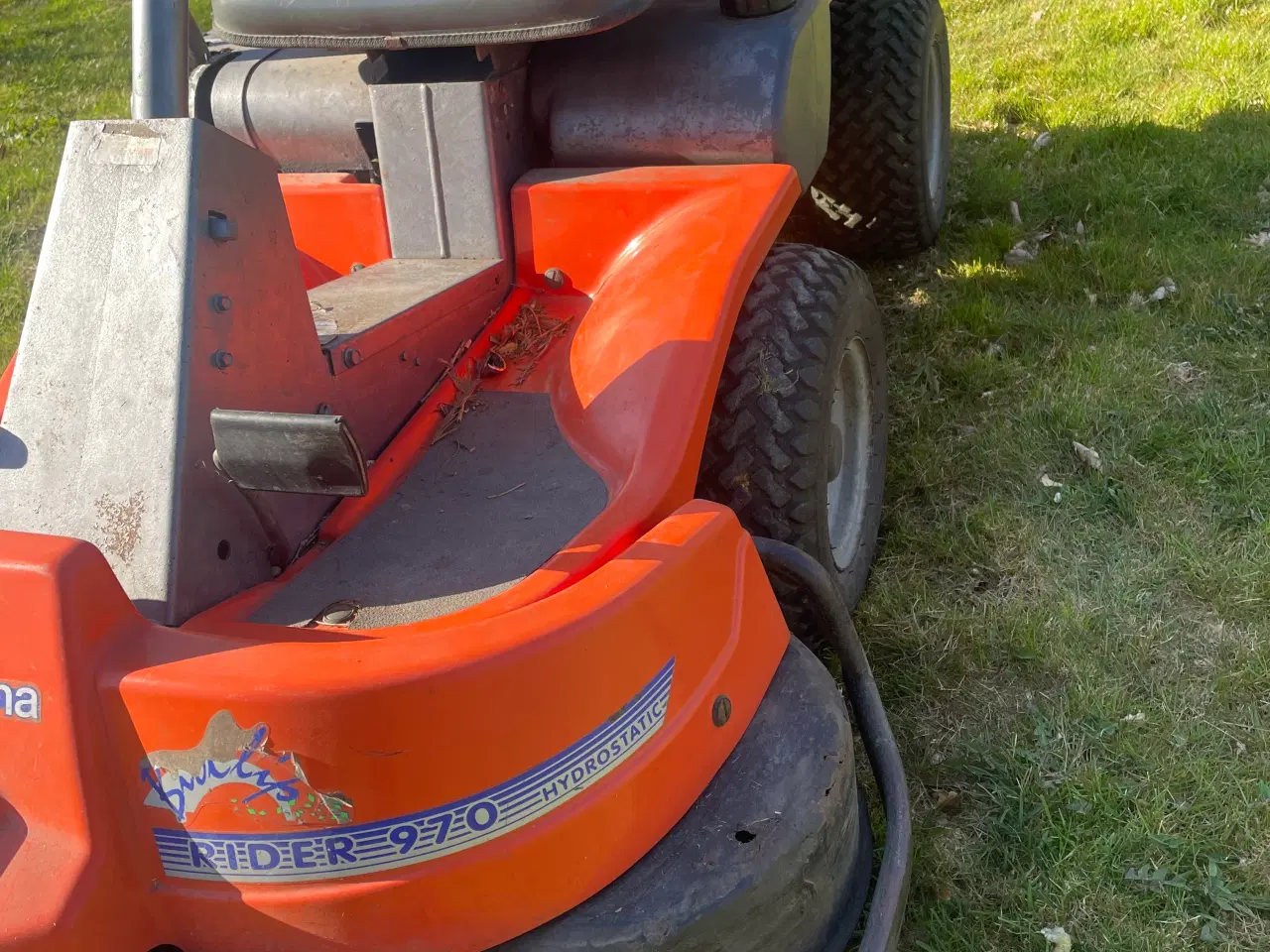 Billede 6 - Fint maskine Husqvarna  15,5 hk klipperboret er ru