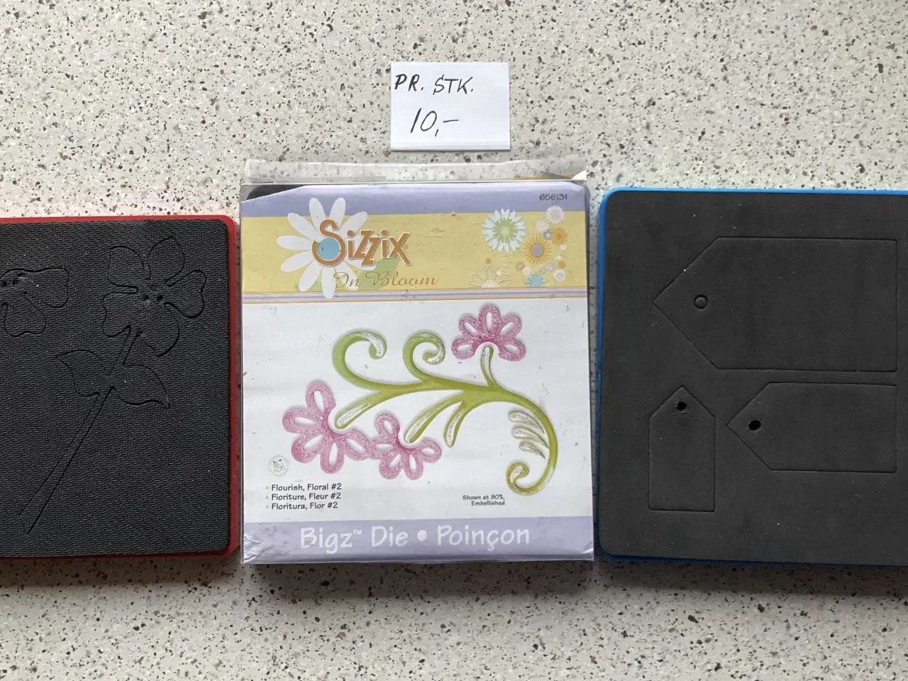 Billede 11 - Scrapbook dies, sæt, embossing, punch, mm. Pr. Fra