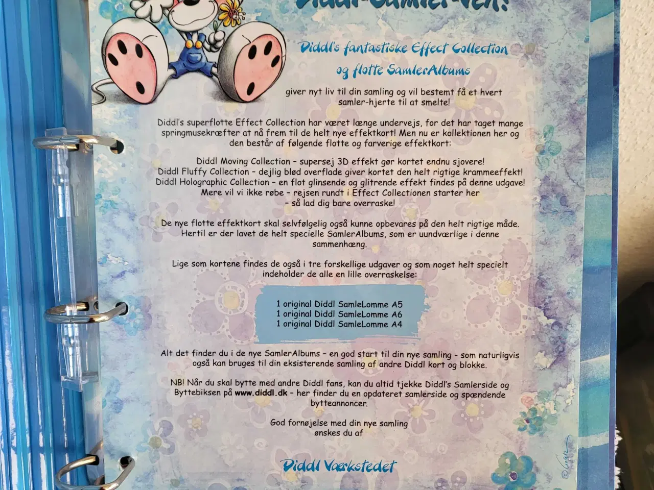 Billede 8 - Diddl ringbind 