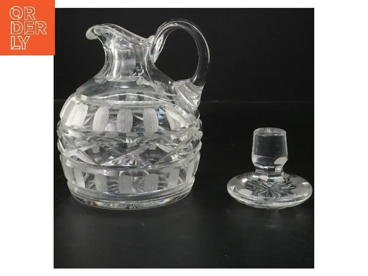 Billede 1 - Karaffel med prop (str. 18x14 cm)