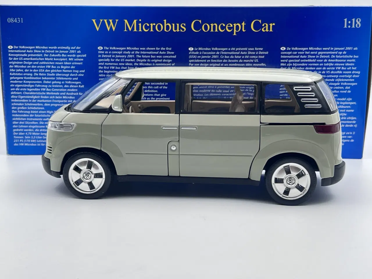 Billede 2 - 2001 VW Microbus Concept / ID. Buzz 1:18  