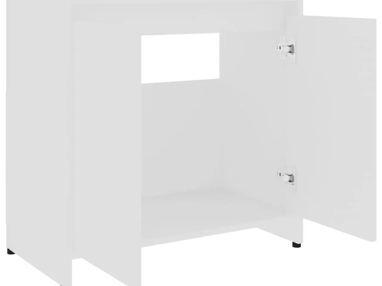Billede 7 - Badeværelsesskab 60x33x61 cm spånplade hvid