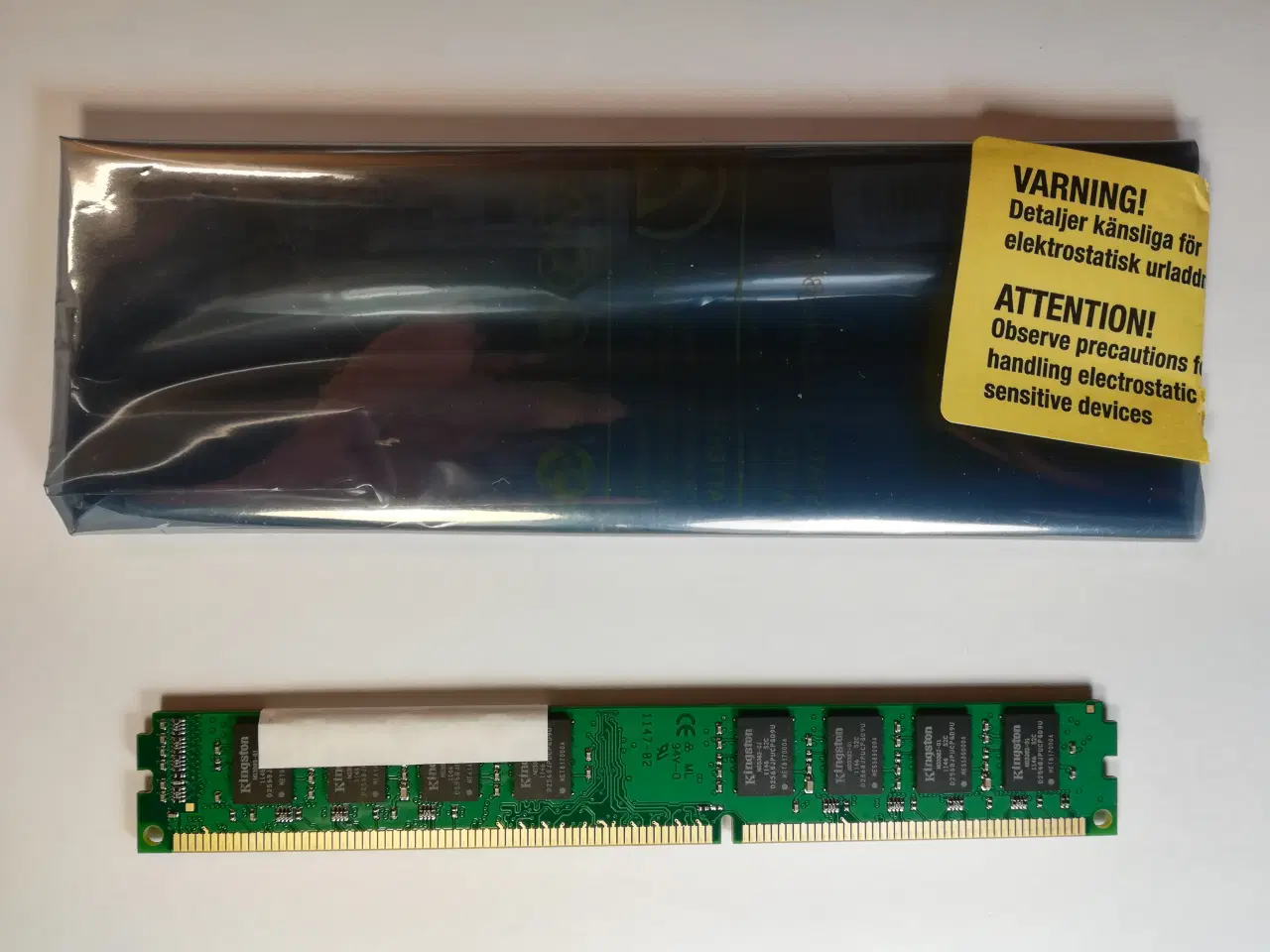 Billede 2 - Kingston DDR3 SDRAM, 2 stk. á 4 GB