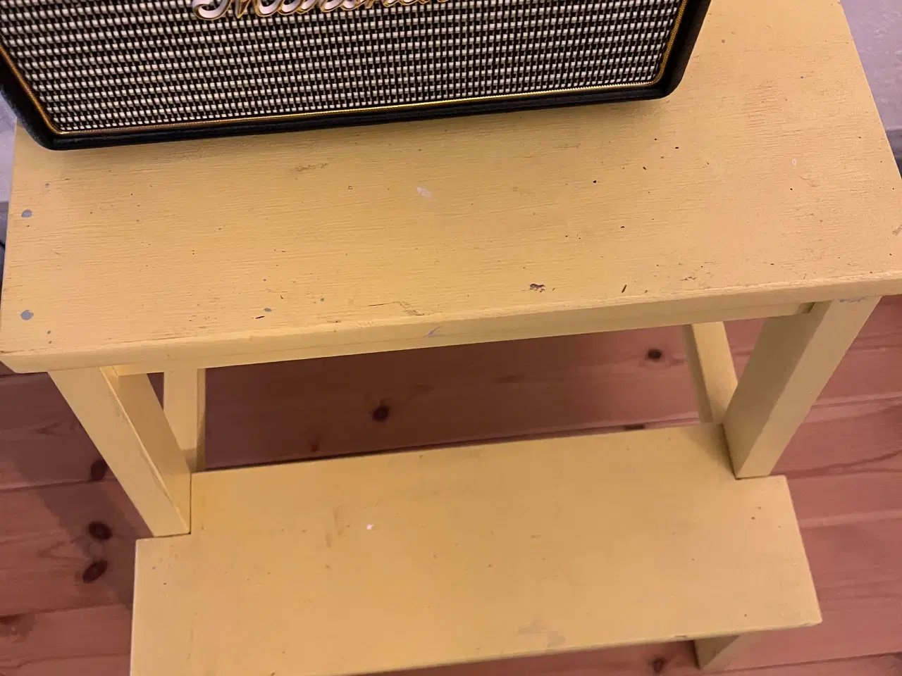 Billede 3 - Taburet trappestige blomsteropsats gul