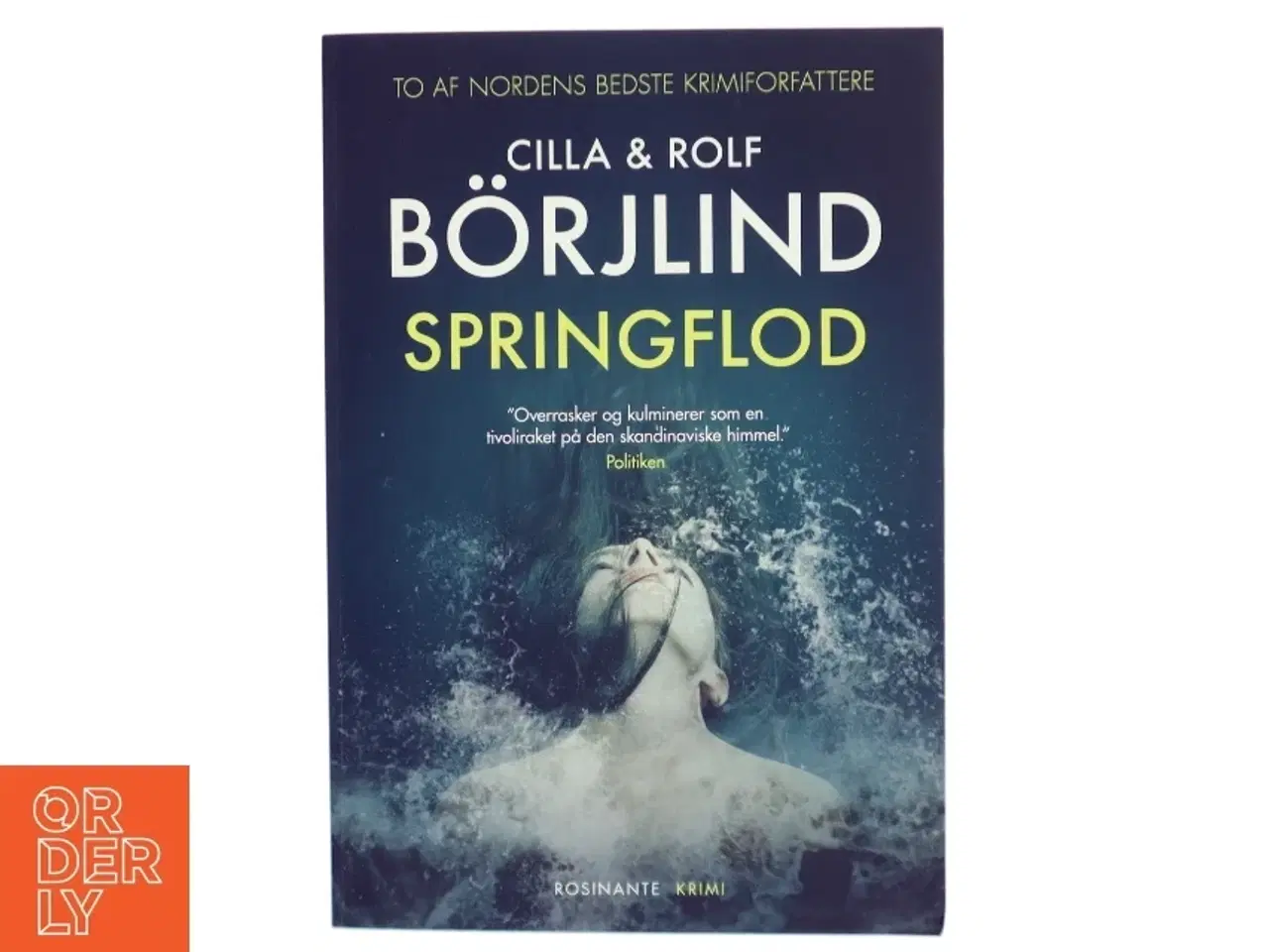 Billede 1 - Springflod : krimi af Cilla Brjlind (Bog)