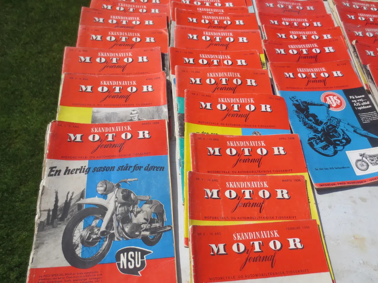 Billede 2 - 98 stk Skandinavisk Motor journal 