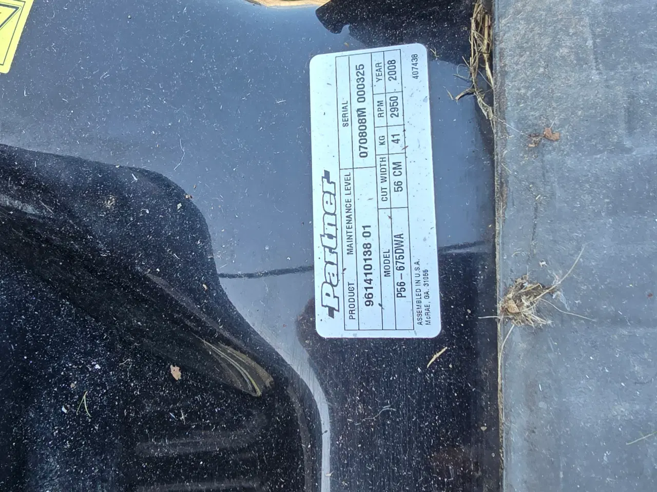Billede 5 - Partner Plæneklippe 56 cm