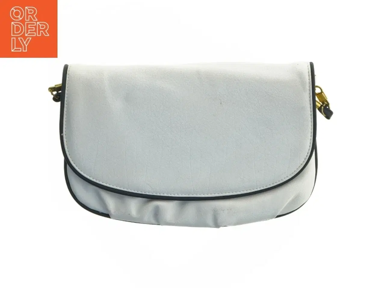 Billede 1 - Hvid skuldertaske (str. 26x17,5 cm)