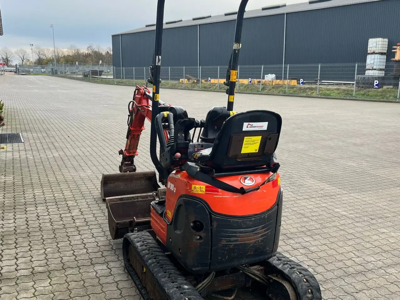 Billede 10 - Kubota U10-3 SL med usdkudsarm og 3 skovle