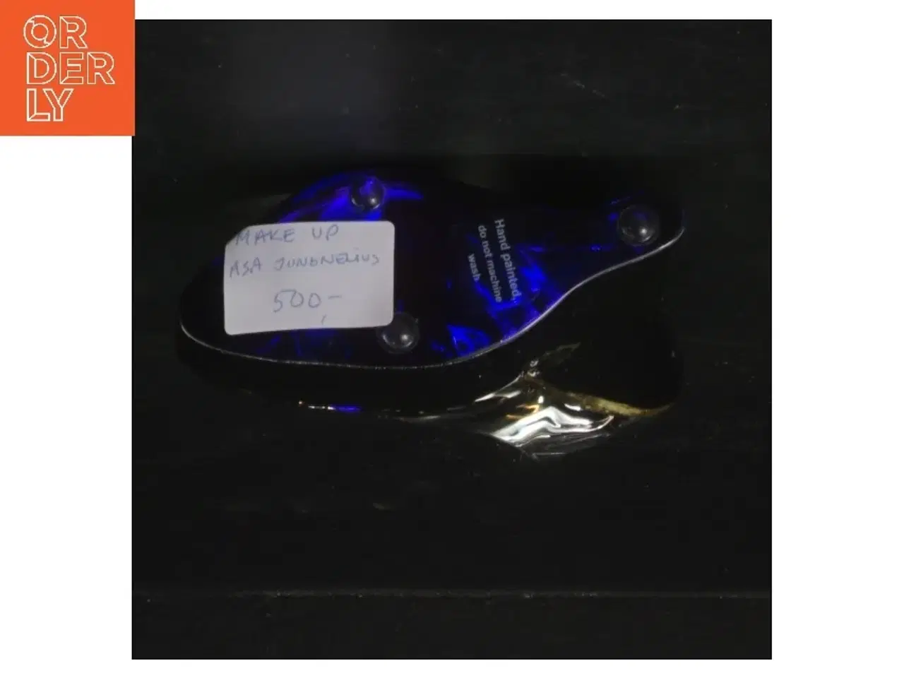 Billede 2 - Højhælet sko i glas (str. 11x12x4,5 cm) fra kosta boda