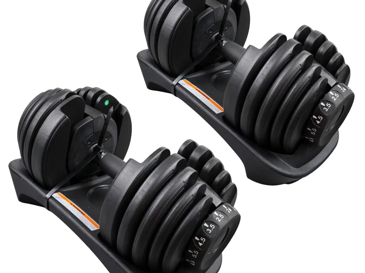 Billede 7 - 2 x 24 kg. Justerbare Håndvægte - Helt nye