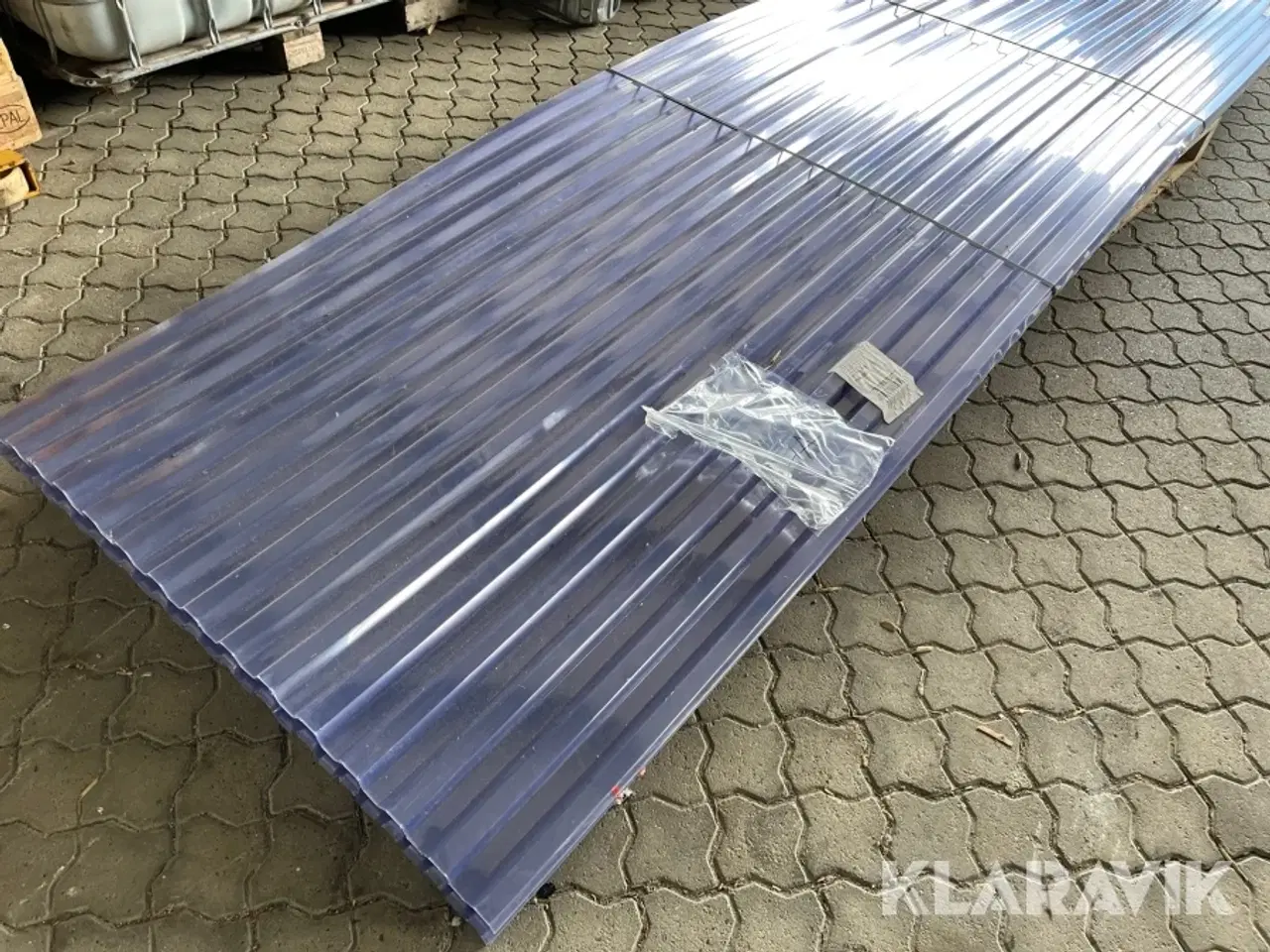 Billede 4 - Trapezplader glasklar 20 styk