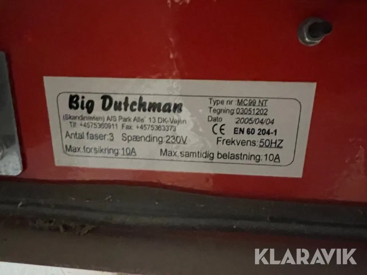Billede 5 - Vådfoder computer Big Dutchman MC99 NT