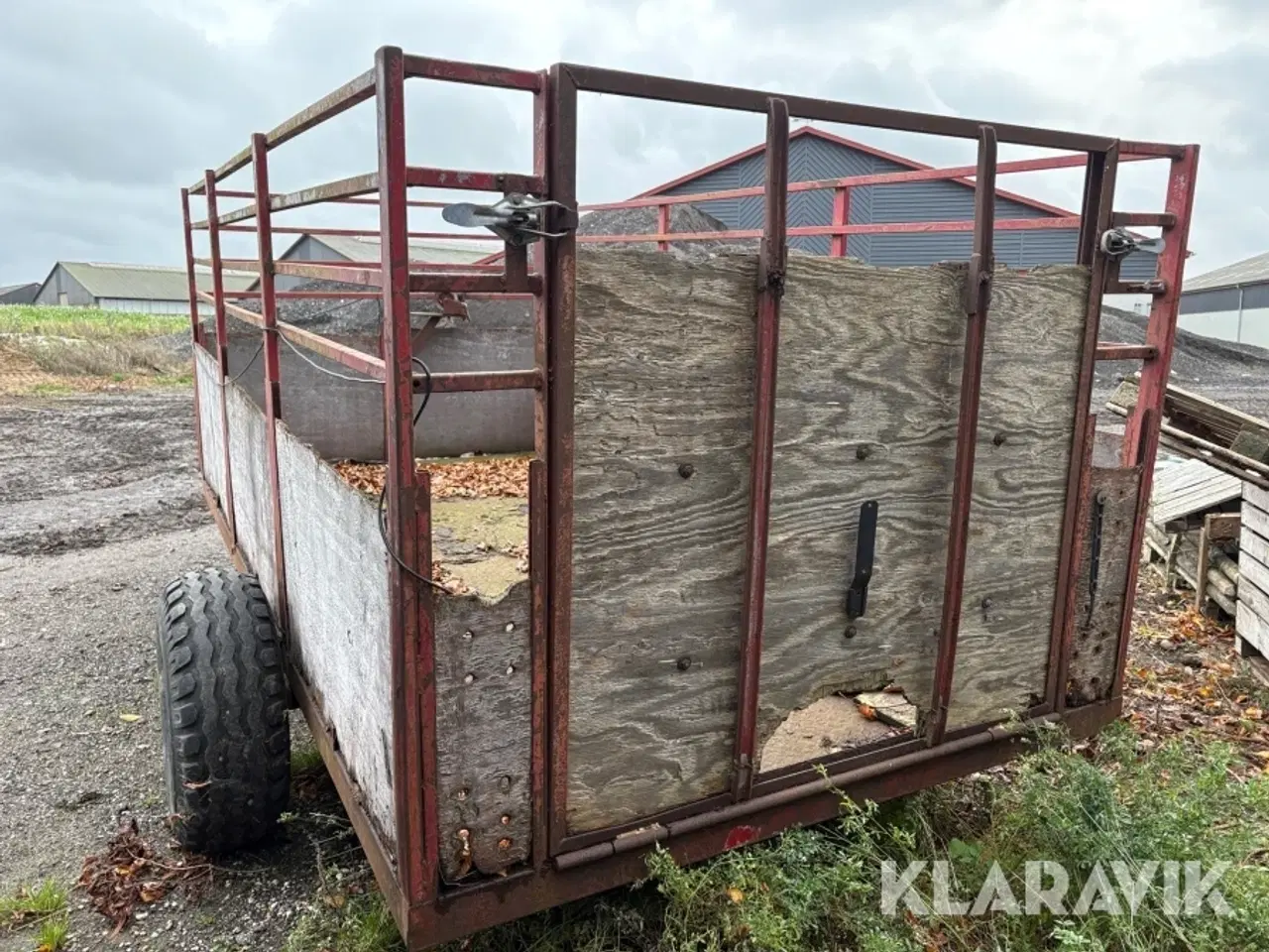 Billede 4 - Kreaturvogn Intho K400