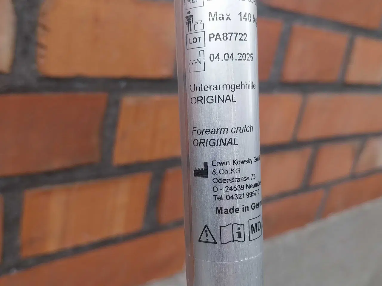 Billede 7 - Kowsky krykker, 2 stk. 