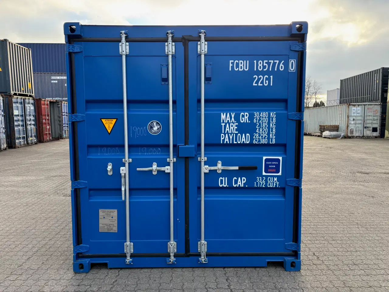 Billede 1 - TILBUD TILBUD 20 fods Container med småbuler. Ral: