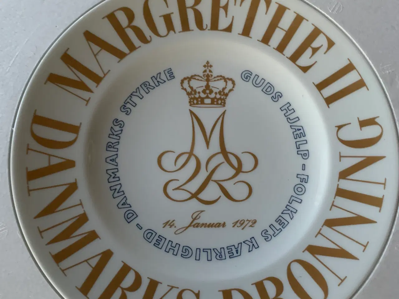 Billede 3 - Margrethe II Erindringsplatte B&G