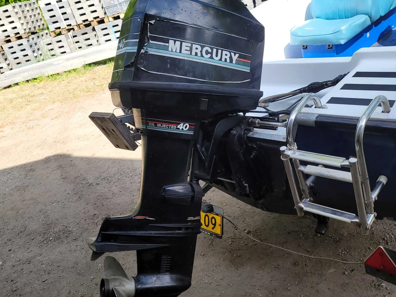 Billede 8 - 16fods almarine speedbåd med 40hk mercury