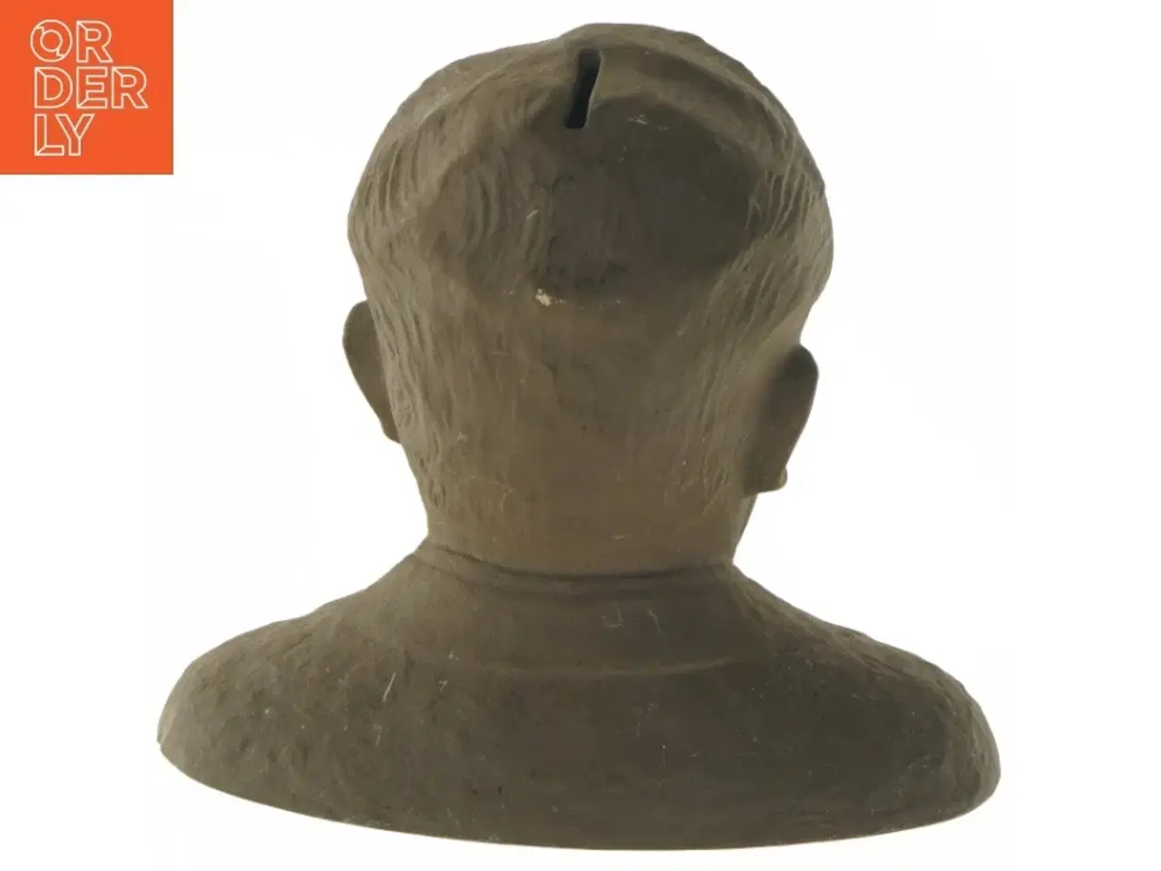 Billede 3 - Sparbøsse i form af hoved fra Bikuben (str. 18x21 cm)