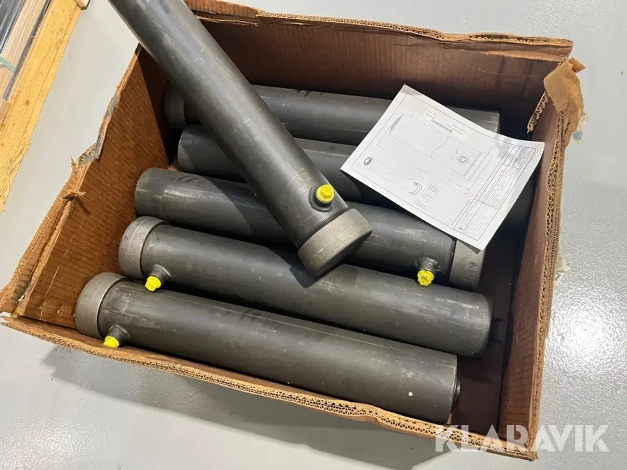 Billede 5 - Teleskopcylinder Dinatale 6 styk